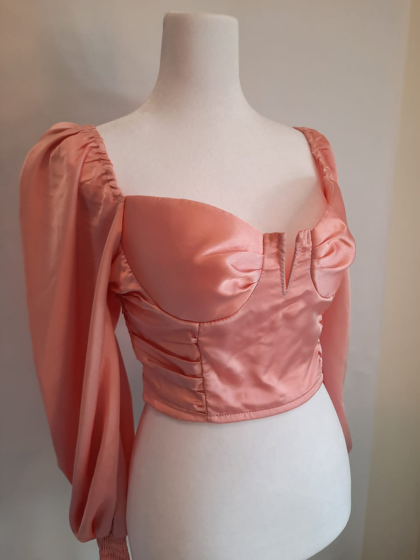 Glamorous Rose Crop Blouse